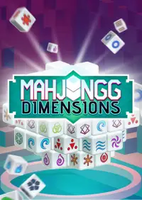 Mahjongg Dimensions - 3D Bulmaca Oyunu Screen Shot 0