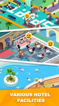 Sim Hotel Tycoon: Tycoon Games Screen Shot 4