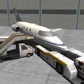 parking avion académie 3D