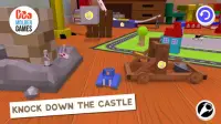 Crashy Bash Boom FREE - Toy Tank Game Screen Shot 1