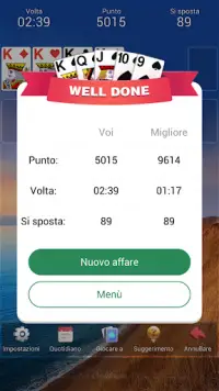Solitario - Gioco di carte Screen Shot 2
