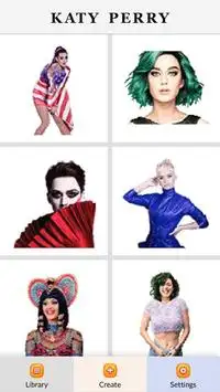 Katy Perry Color by Number - Pixel Art Game Screen Shot 1