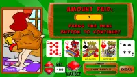 Avocado Guy Video Poker Screen Shot 4