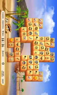 Caribbean Mahjong Free Screen Shot 0