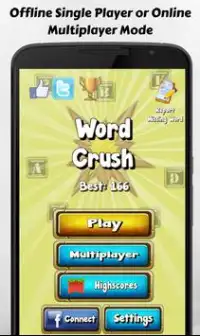 Word Crush Screen Shot 0