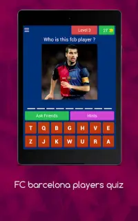 FC Barcelona Players Quiz - Free game (Trivia) Screen Shot 15
