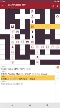 Fill-In Crosswords Screen Shot 11