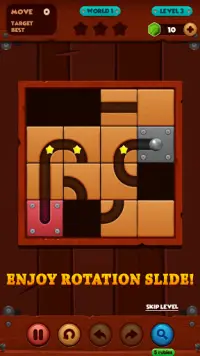 Roll To Unroll Me - Slide Puzzle Brain Games Screen Shot 2