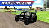Police Car Chase Offroad Screen Shot 3