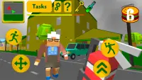 Craft Granny. Blocky Neighbor Escape 3D Screen Shot 0