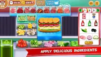 My sandwich Shop Cooking & Restaurant Chef Game Screen Shot 3