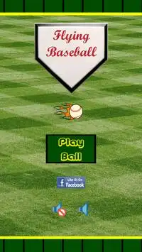 Tempko Flying Baseball Free Screen Shot 0