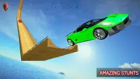 Extreme Ramp Car Stunts Racing: Невозможные трассы Screen Shot 2