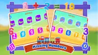 Basic Math Number Matching - Match Numbers Games Screen Shot 2