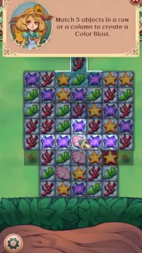 Fairy Blossom Charms - Free Match 3 Story Puzzle Screen Shot 6