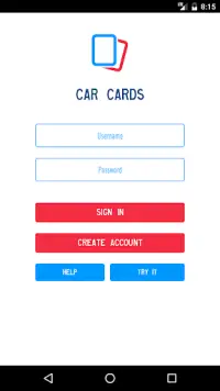 Car Cards Screen Shot 0