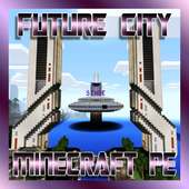 Mapa da cidade do futuro MCPE - mapa Minecraft PE