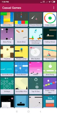 Casual Games 40 games in 1 app Screen Shot 4