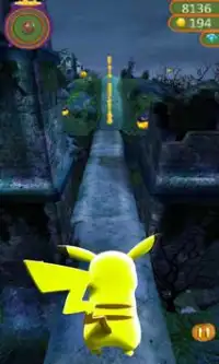 Running Pikachu Subway  City Screen Shot 2