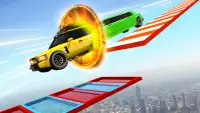 Muscle Car Stunts Simulator - Mega Ramp Car Game Screen Shot 5