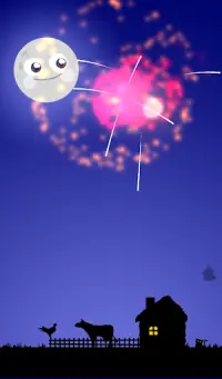 Kids Firework Game : Fire Colorful Explosions Free Screen Shot 2