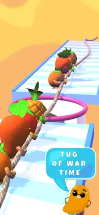 Fruit Tug Of War ! Screen Shot 0