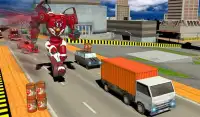Real Roboter Feuerwehrmann LKW:Roboter Super Truck Screen Shot 23