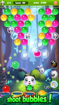 Baby Panda Bubble Shooter Screen Shot 2