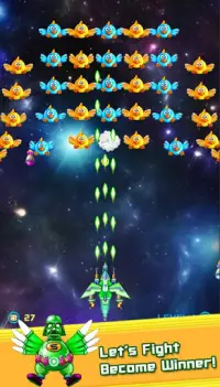 Chickens Shooter - Space Attack Screen Shot 2
