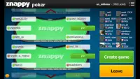 Poker Znappy Screen Shot 2