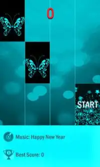 blue Glitter ButterFly piano pink 2020 Screen Shot 3