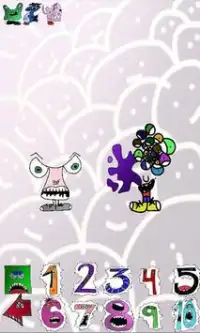 Numbers and Monsters  Mobile Screen Shot 1
