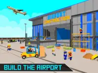 مدينة لعبة مطار البناء Screen Shot 7