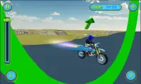 Flying Motocross Beach SIM Screen Shot 1