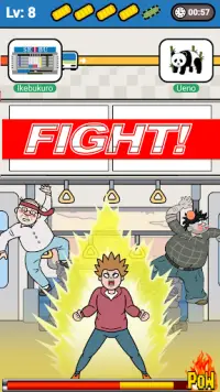 Tokyo Subway Fighter Screen Shot 2