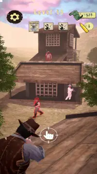 Wild West Sniper: Cowboy War Screen Shot 2