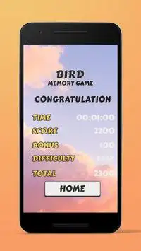 3D Birds Theme Memory Game Screen Shot 2