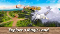 🦄🌈❤️ Pegasus Simulator: Flying 🐎 Horse Survival Screen Shot 6