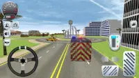 Modern Fire Truck Simulator 3D Screen Shot 3