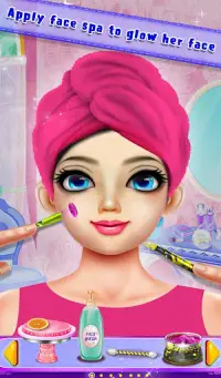 Indian Gopi Fashion Doll Makeover Spa Salon Screen Shot 2