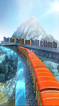 Uphill Train Racing 3D Screen Shot 0