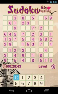 Sudoku Hearts Screen Shot 7