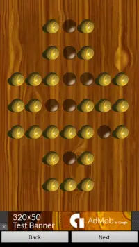 Marble Solitaire Screen Shot 1