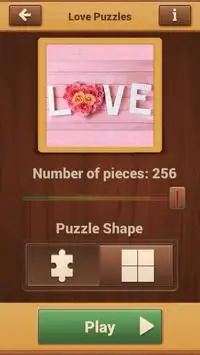 Liebe Puzzle Spiele Screen Shot 2
