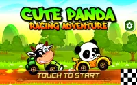 Cute Panda Racing Adventure 2020 Screen Shot 0