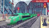Симулятор городского поезда: Поезд вождения 2018 Screen Shot 6