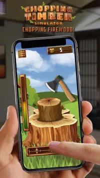 Simulator Chopping Timber Screen Shot 2