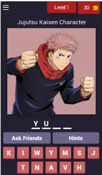 Jujutsu Kaisen Quiz Screen Shot 0