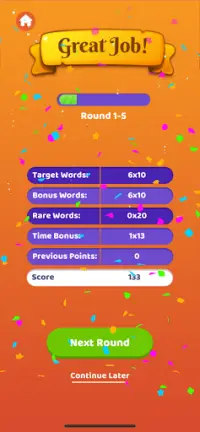 Text Twist Word Contest Screen Shot 2