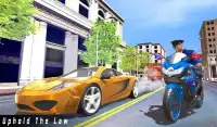 US Police Bike Chase: Motorbike Driving Games Screen Shot 10